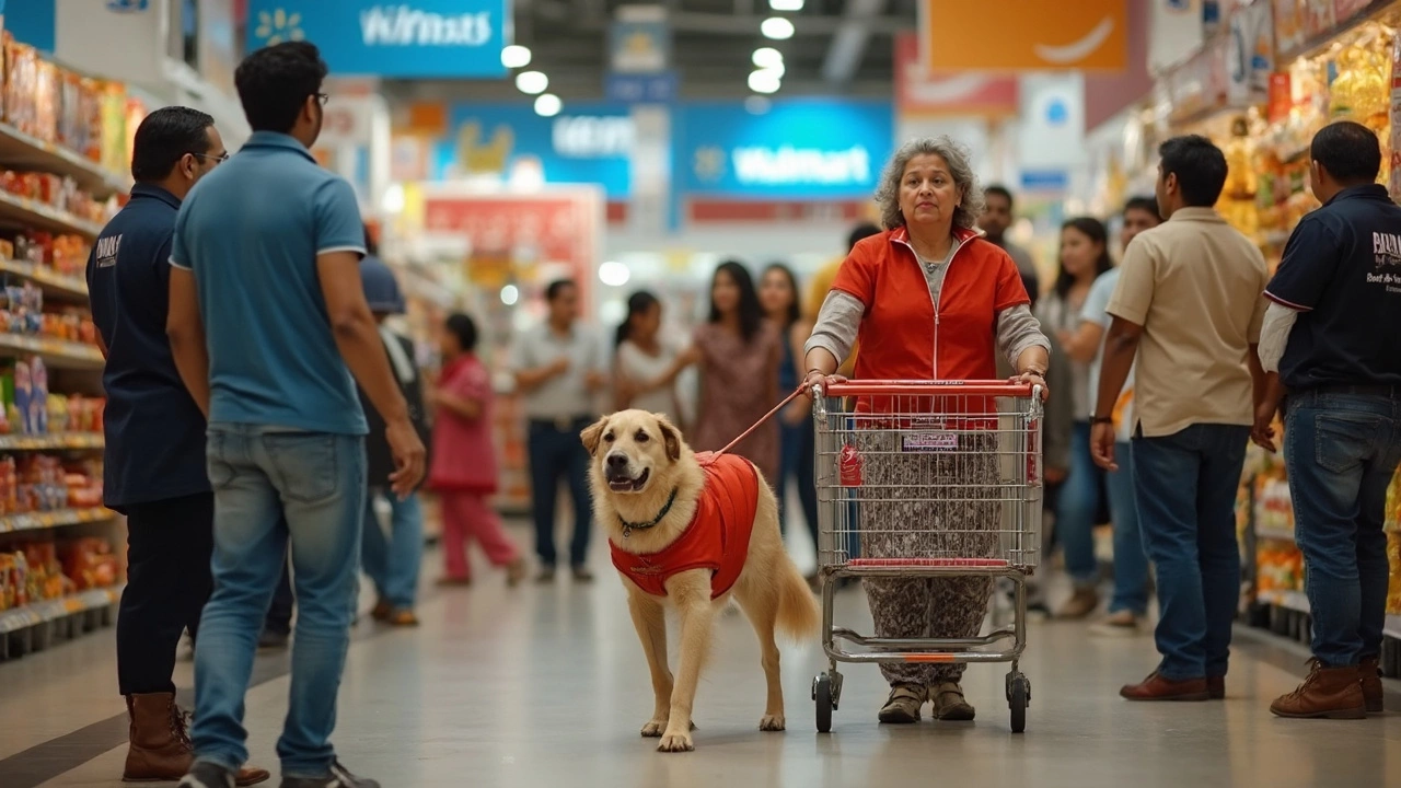 Can Walmart Ask About Your Service Dog?