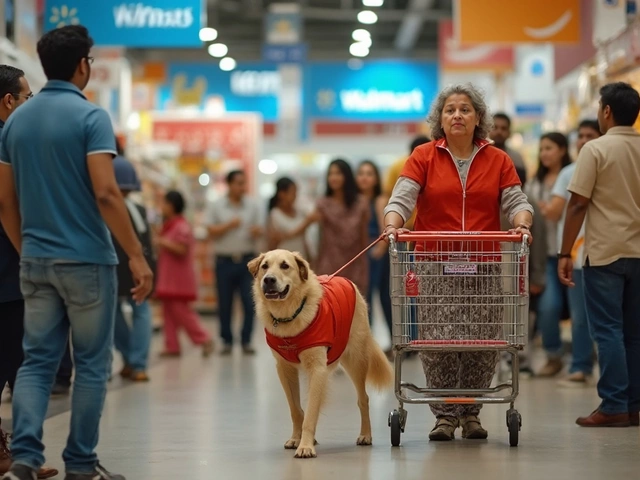 Can Walmart Ask About Your Service Dog?