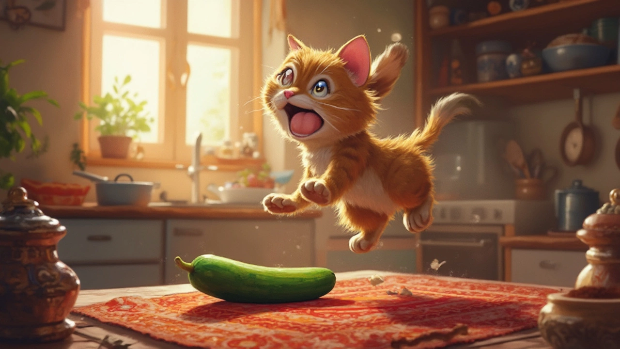 Why Are Cats Afraid of Cucumbers? Unraveling the Mystery