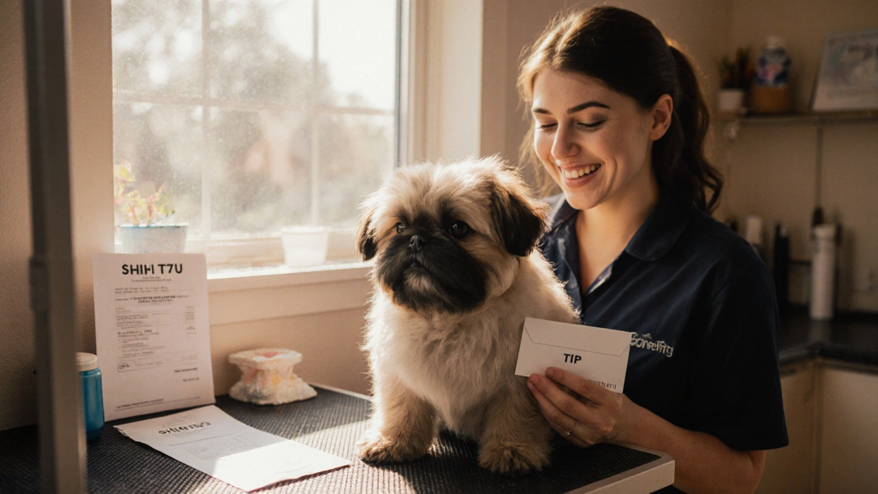 How Much to Tip a Dog Groomer for a $70 Service