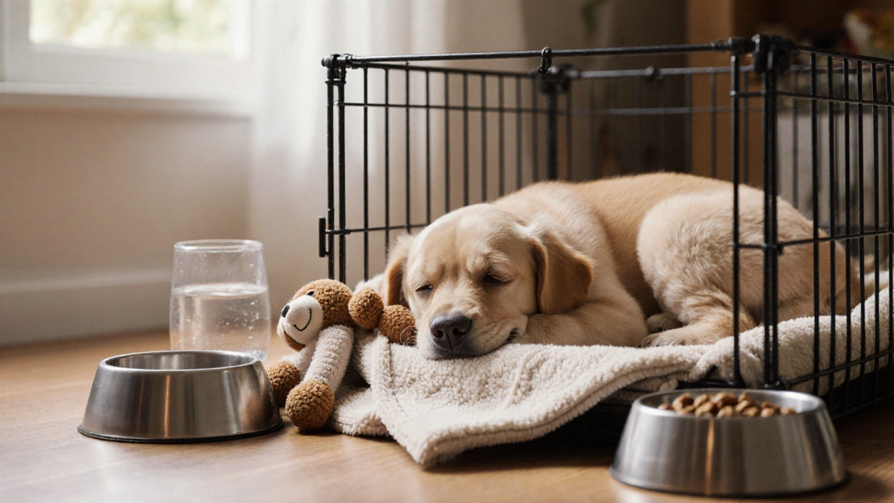 What Is a Good Schedule for an 8-Week-Old Puppy?