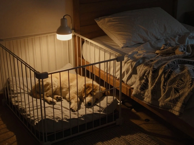 Should You Leave TV On for Puppy at Night?