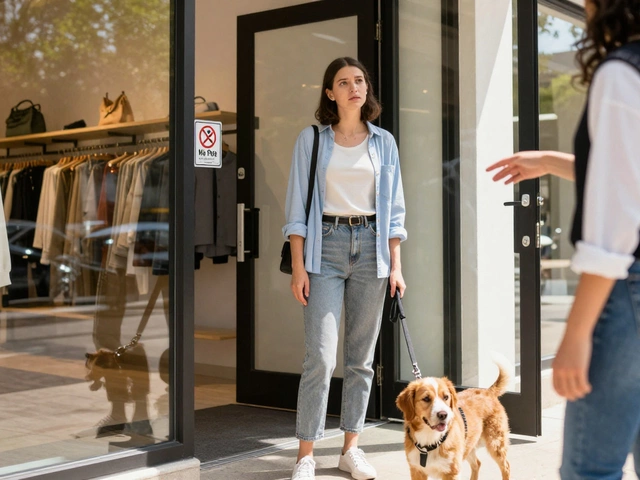 Can You Bring Your Dog Into Stores in North Carolina?